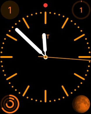 Apple Watchバッテリー残量1%